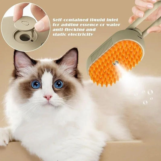 Steam Brush for Dog/Cat